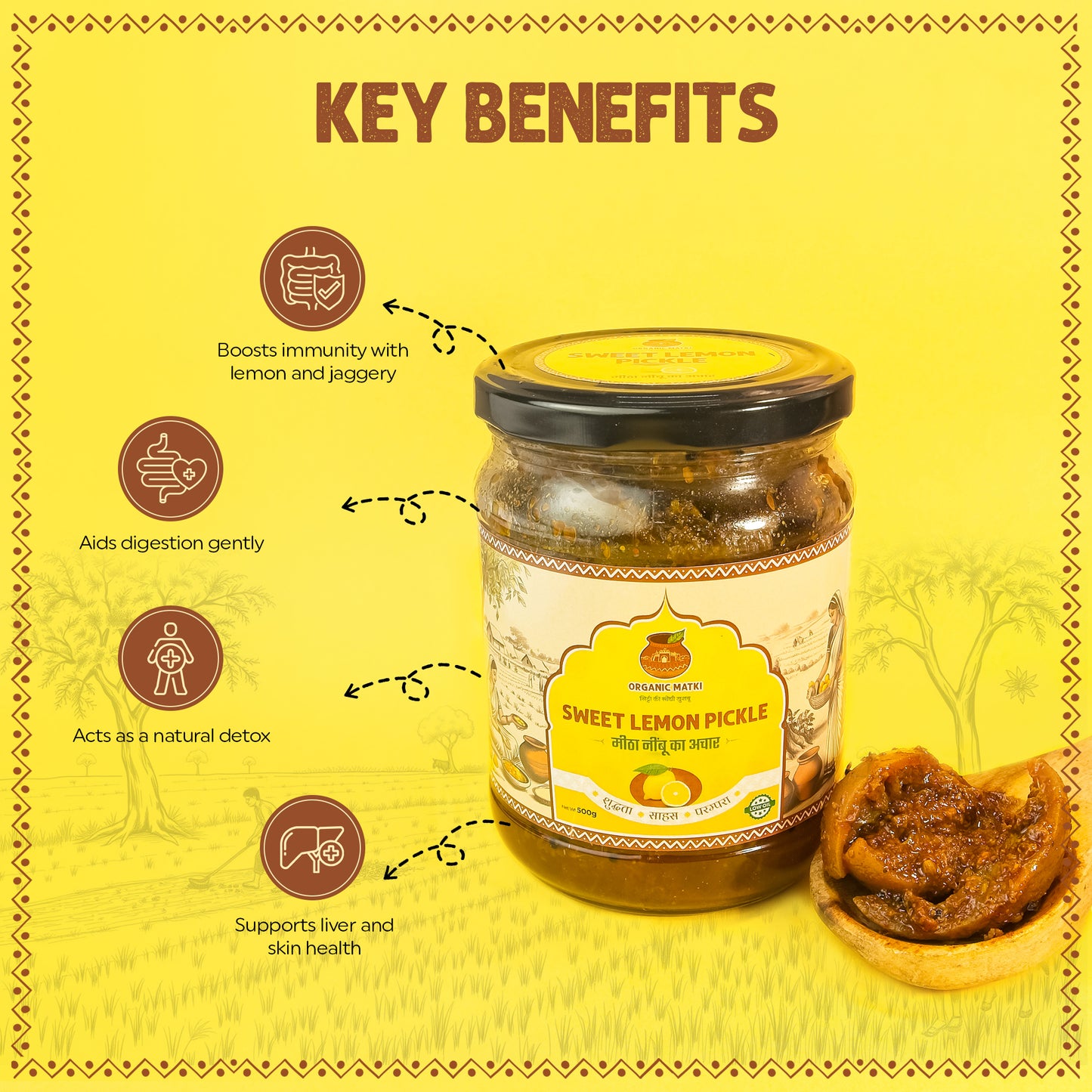 sweet lemon pickle